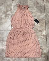 Enfocus Studio Pink Polka Dot Dress  Photo 0