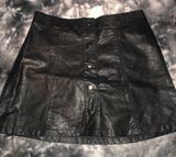 Forever 21 Leather Skirt Photo 0