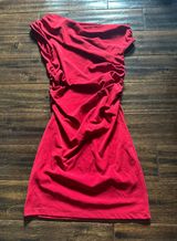 Off The Shoulder Mini Dress Photo 0