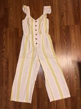 Candie's Stripped Jumpsuit Photo 0