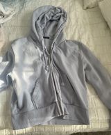 Brandy Melville Cropped Zip Up Photo 0