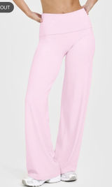 Oner Active Fold Over Straight Leg Pants Photo 0