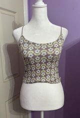 Pacsun Basics Flower Cropped Tank Photo 0