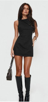 Princess Polly Yumiko Romper Black Photo 0