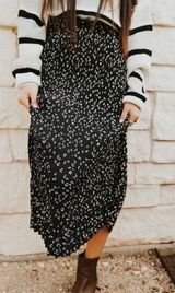 Leopard Print Skirt Multi Size L Photo 0