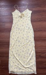 Yellow Spring Flower Dress Photo 0