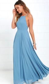 Lulus blue formal dress Photo 0