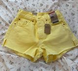 Levi’s Yellow 501 Jean shorts Photo 0