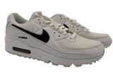 Nike Women's Air Max 90 White w/ Black Swoosh Sneakers Size 7 Photo 0