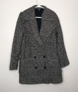Free People Double Breasted Tweed Pea Coat Photo 0