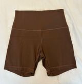 Lululemon Align Biker Shorts 6" Brown Photo 0