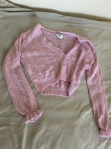 Princess Polly Cropped Sweater Photo 0