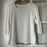 kim rogers 100% Cotton White Blouse Photo 0