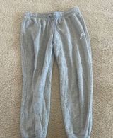 Nike Gray Sweatpants Relaxed Fit Elastic Cuffs Photo 0