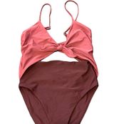 Veronica Beard  Aniston Cutout One-Piece Swimsuit (M) Photo 0