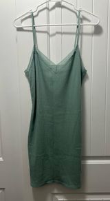 Victoria's Secret Sleepwear Turquoise Slip Dress Nightgown Photo 0