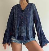Blue Boho  Top Photo 0