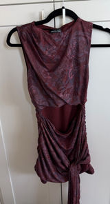 Boutique White Fox Dress Mini Photo 0