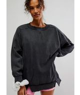 M Free People Movement X Hatch Black Intercept Pullover NWT Photo 0