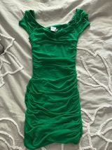 Green Mini Dress Photo 0