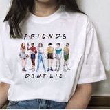 ✨Moving Sale✨ Stranger Things Top White Photo 0
