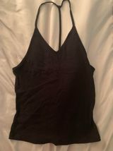 black vneck tank top Size XS Photo 0