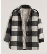 Abercrombie & Fitch Oversized Cozy Shirt Jacket Photo 0