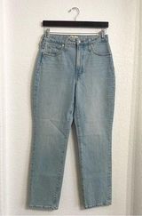 NWT Madewell Womens Jeans Denim Blue Curvy Perfect Vintage Light Wash Size 27 Photo 0