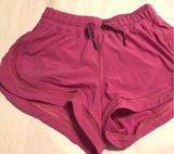 Hot Pink Running Shorts Photo 0