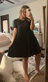 Abercrombie & Fitch Zipper Back Tee Shirt Dress Photo 0