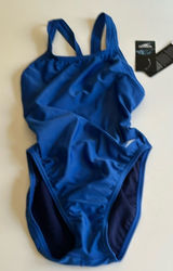 Speedo Swimsuit One Piece Pro LT Solid Team Blue,Size 32/6, NWT Photo 0