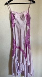 Free People Intimately Neon Nights Feminine Lace Coquette Fairy Slip Dress XS Photo 0