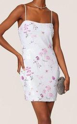 Likely Revolve Reese Floral Sequin Mini Dress - 2 Photo 0