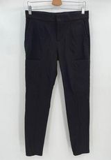 Athleta Wander Stash Skinny Pants Sz 6 Black Cargo Athleisure Basic Photo 0