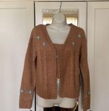 Hazel Moon NWT  Cabel Knit Two Piece Sweater Set Photo 0