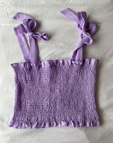Purple Crop Top Size M Photo 0