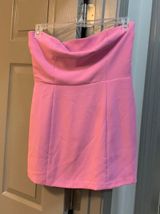 Pink Mini Cocktail Dress Photo 0