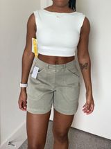 Spanx Stretch Twill Shorts Photo 0