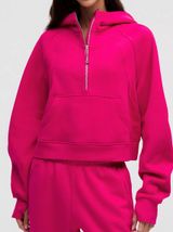 Scuba Oversized Half-Zip Hoodie XS S Photo 0