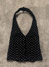 Edikted Top Black Halter  Photo 0