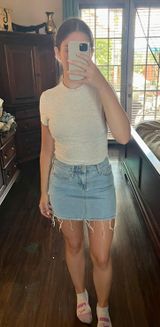 Mossimo Mini Denim Skirt Photo 0