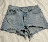 Levi’s 501 light wash shorts Photo 0