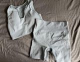 matching Gym Set Blue Size M Photo 0