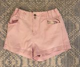 Nordstrom Pink Jean Shorts Photo 0