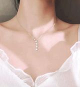 Silver Star Pendant Necklace Photo 0