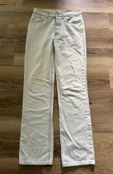 hi-rise Straight Leg Jeans Photo 0