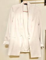 EXPRESS White Blazer Photo 0