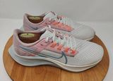 Nike Air Zoom Pegasus 38 Running Shoes- Womens- Size 8.5-White Pink[CW7358-103] Photo 0