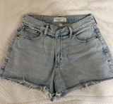 Abercrombie The Mom Mid-Rise Shorts Photo 0