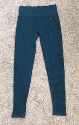 Forever 21 Teal Seamless Leggings Photo 0